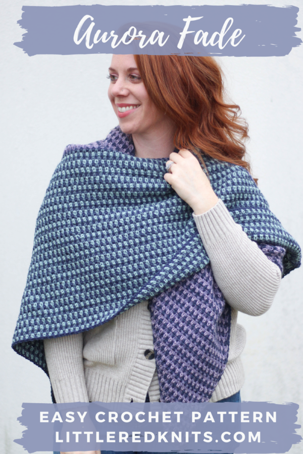 [AURORA FADE] New Crochet Pattern + Kit! | Little Red Knits