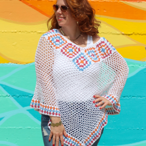Crochet Pattern - Summer Daze Poncho