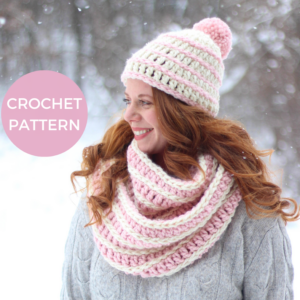 Crochet Pattern - Apres Ski Hat & Scarf