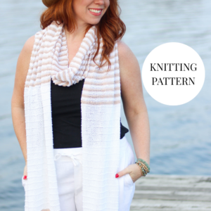 Knitting Pattern - Boardwalk Wrap