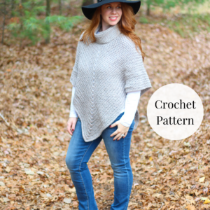 Crochet Pattern - Partridge Creek Poncho LITE