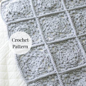 Crochet Pattern - Vintage Heirloom Blanket