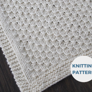 Knitting Pattern - Highland Throw