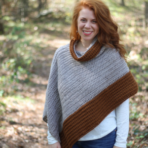 Crochet Pattern - Maple Ridge Poncho