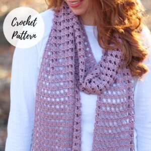 Crochet Pattern - Rosewood Wrap