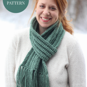 Knitting Pattern - Cold Snap Knit Scarf
