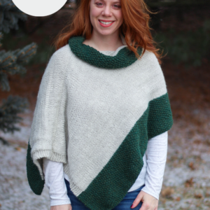 Knitting Pattern - Pine Ridge Poncho