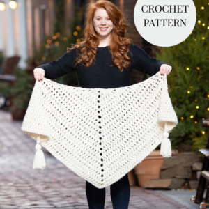 Crochet Pattern - Partridge Creek Triangle Scarf