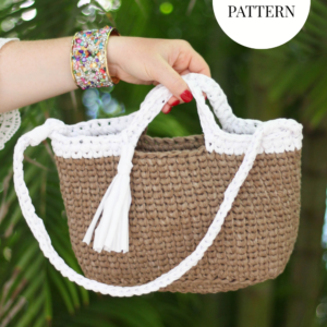 Crochet Pattern - So Haute Tote