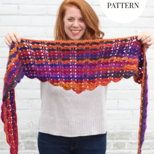 Crochet Pattern - Sydney Shawlette