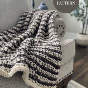 Knitting Pattern - Breve Blanket