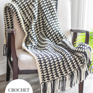 Crochet Pattern - Prim Stripe Throw