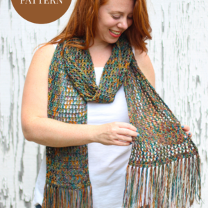 Crochet Pattern - Crosswinds Wrap