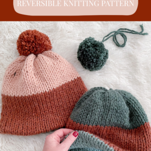 Knitting Pattern - Double Dipped Beanie