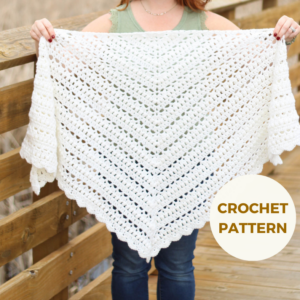 Crochet Pattern - Heirloom Serenity Shawl